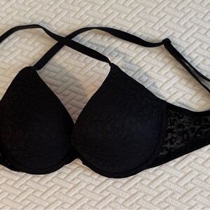PINK Victoria's Secret Black Lace Bra